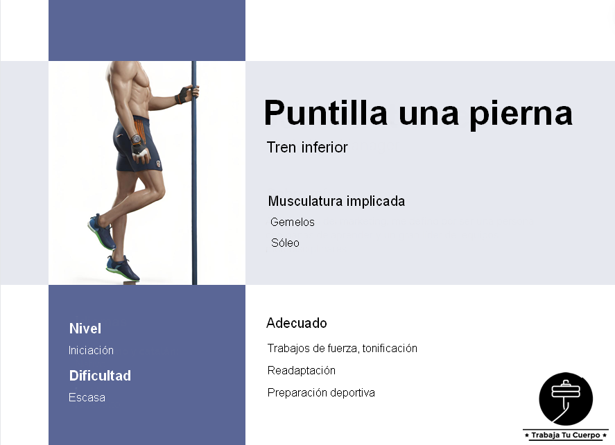 Gemelos a una pierna